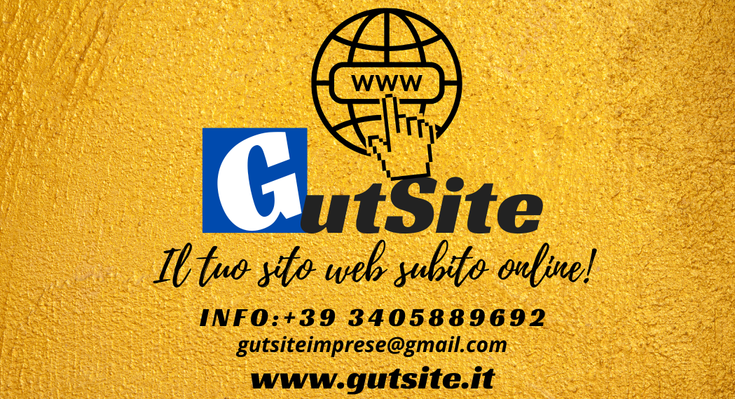 Il tuo sito web subito online – GutSite